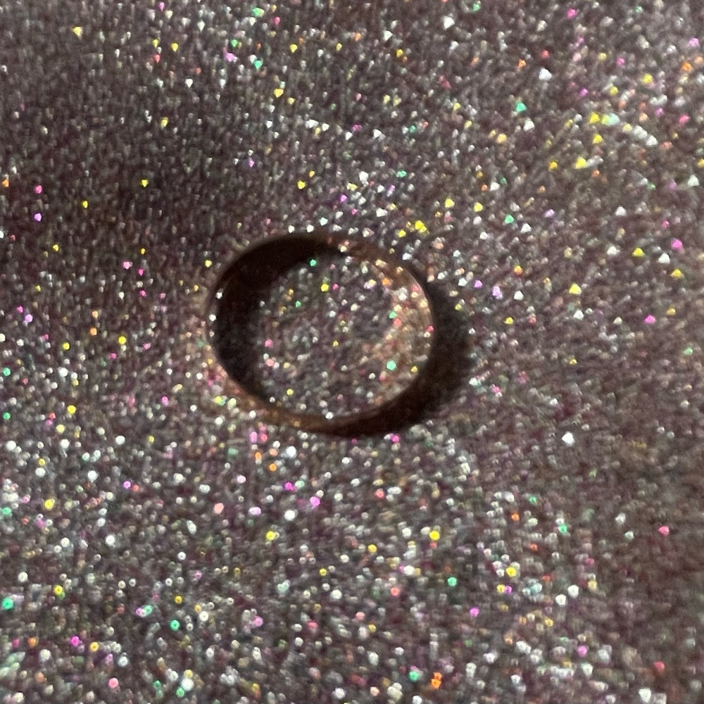 14K gold (rose gold) ring.